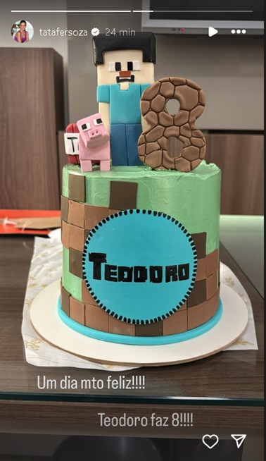 Filho de Michel Tel&oacute; e Thais Fersoza completa 8 anos - Foto: Instagram 