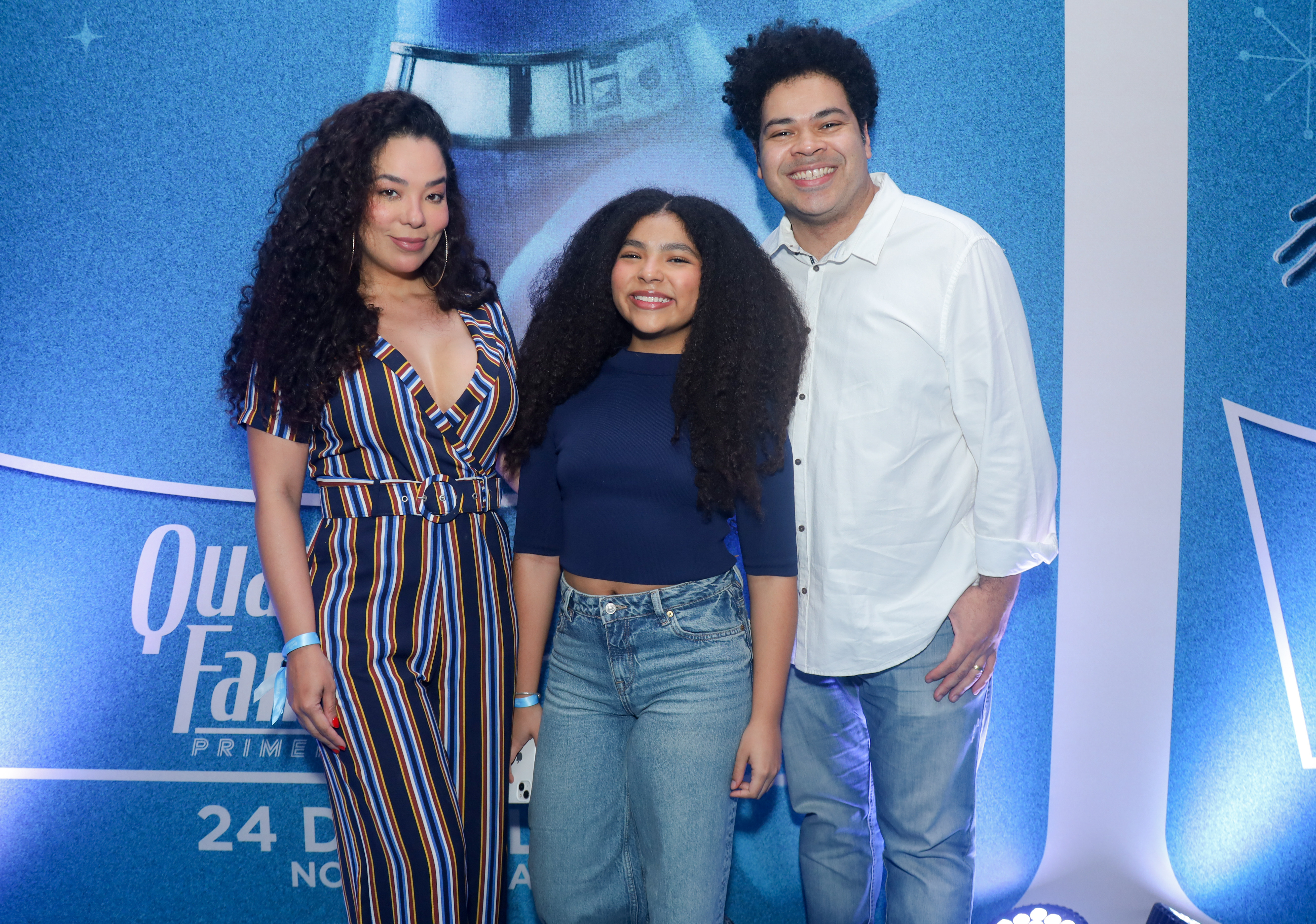 Micheli Machado e Robson Nunes com a filha primog&ecirc;nita, Morena - Foto: Clayton Felizardo / Brazil News