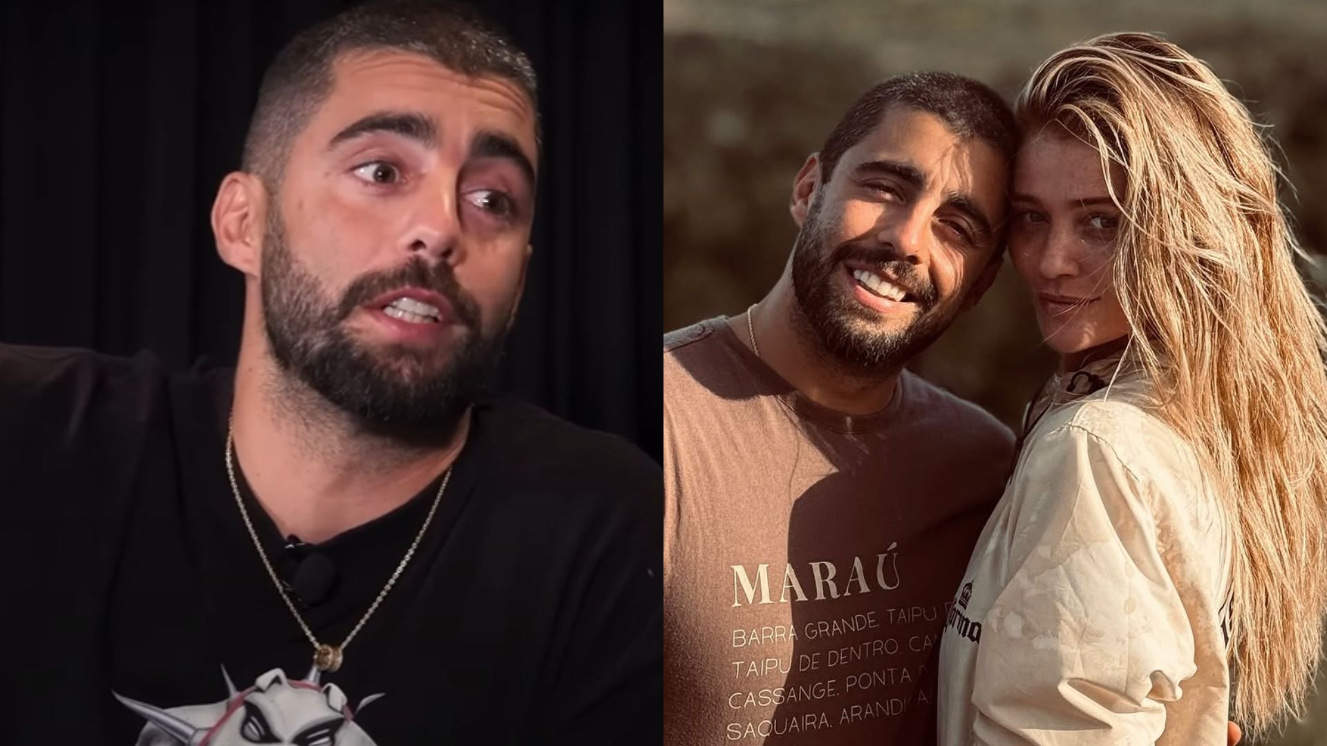 Pedro Scooby revela que a esposa o ajudou financeiramente: ‘Me bancou’