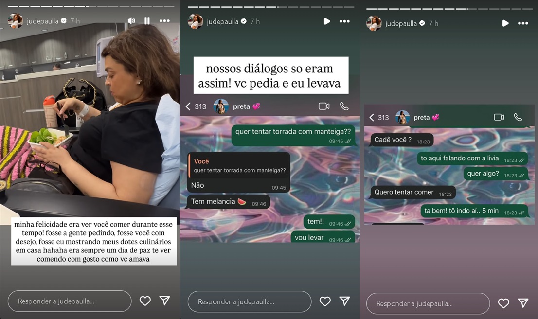 Posts da amiga de Preta Gil no Instagram 
