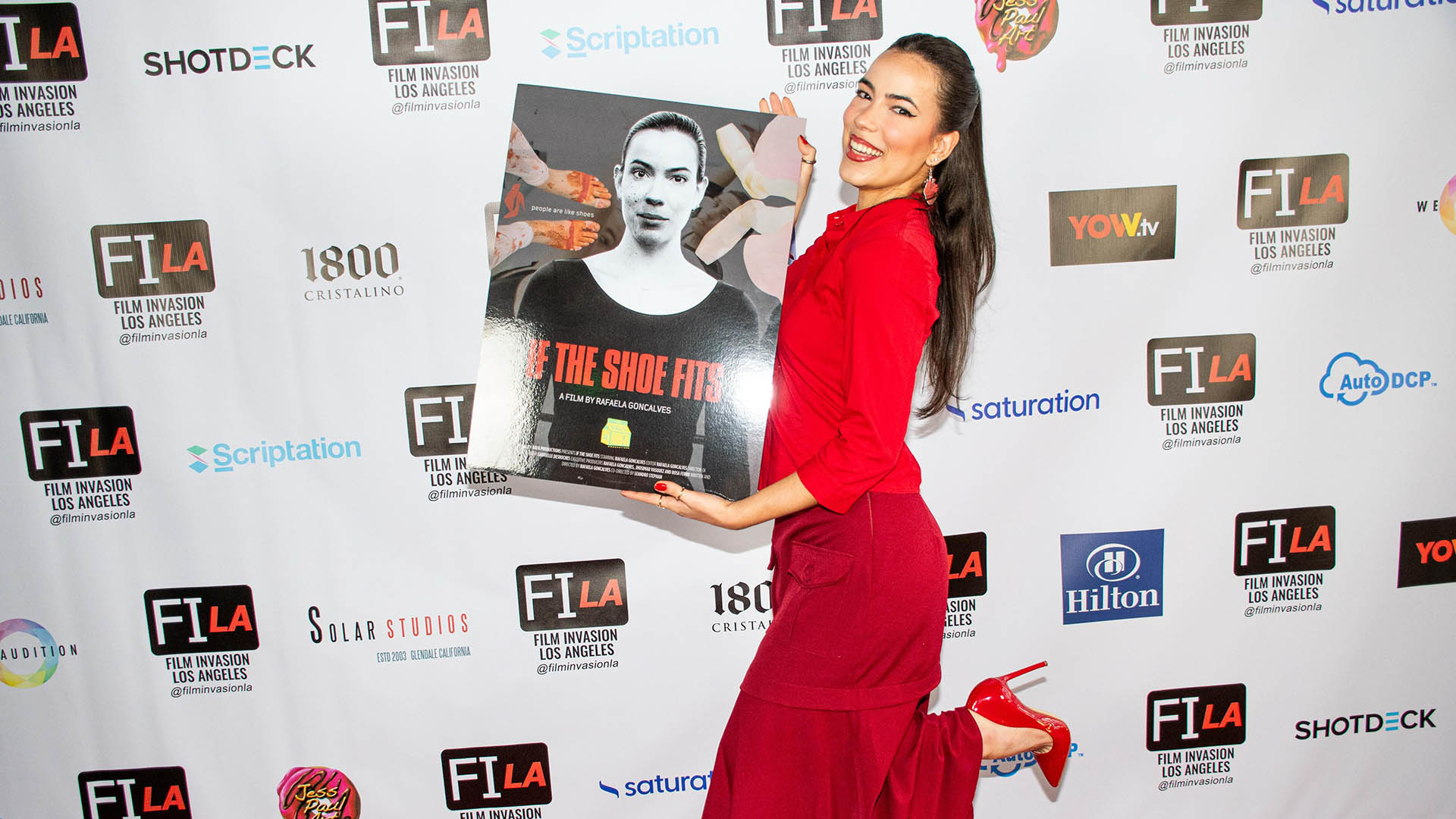 Rafaela Gonçalves celebra os 7 prêmios do curta ‘If the Shoe Fits’