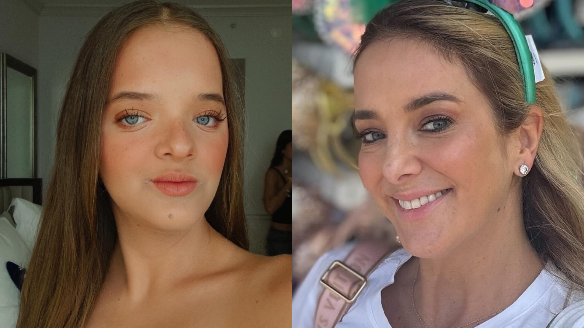 Rafaella Justus compara foto com Ticiane Pinheiro adolescente: ‘Gêmeas’