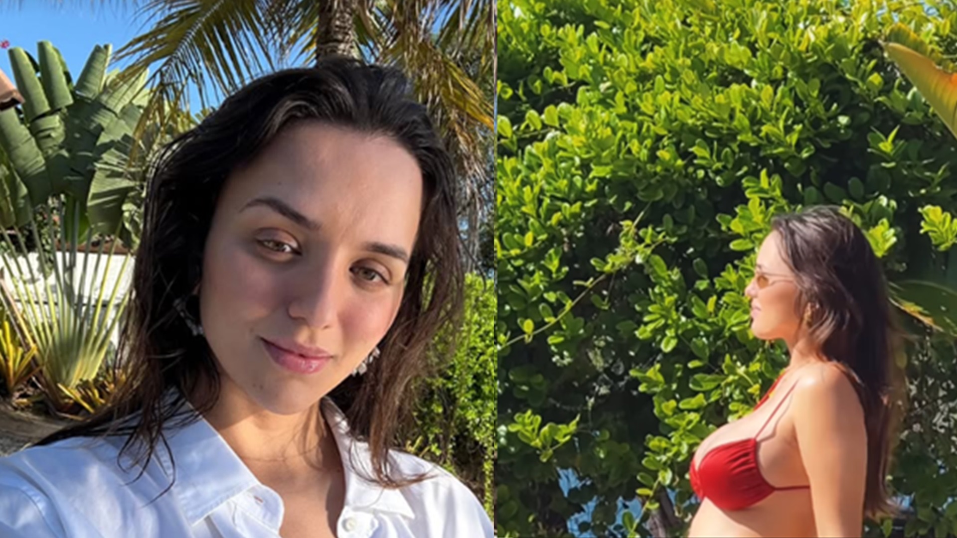 Barriga de grávida de Rafa Kalimann chama atenção em novo vídeo: ‘Chocada’