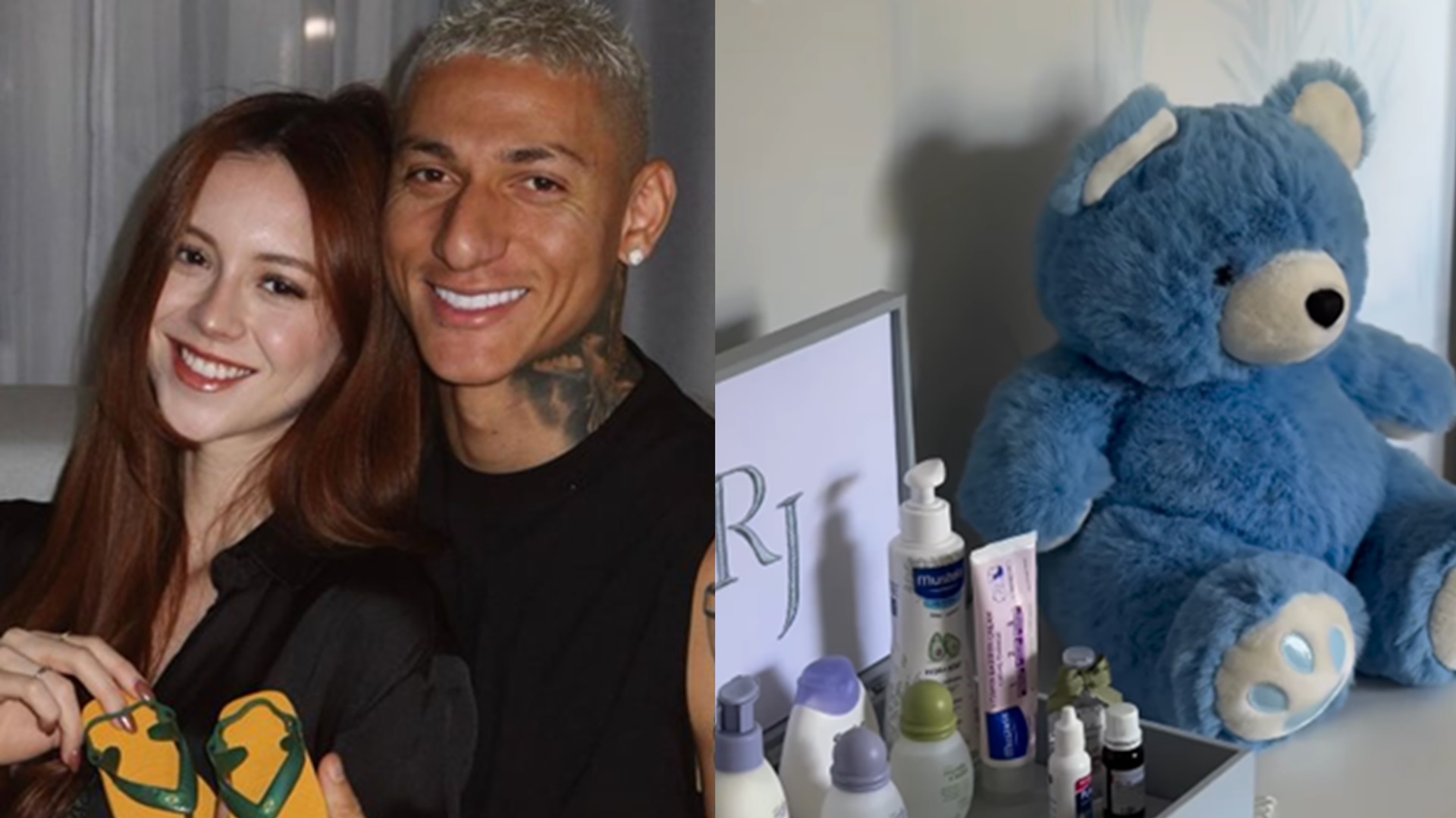 Noiva de Richarlison revela como é a decoração do quarto de bebê do filho