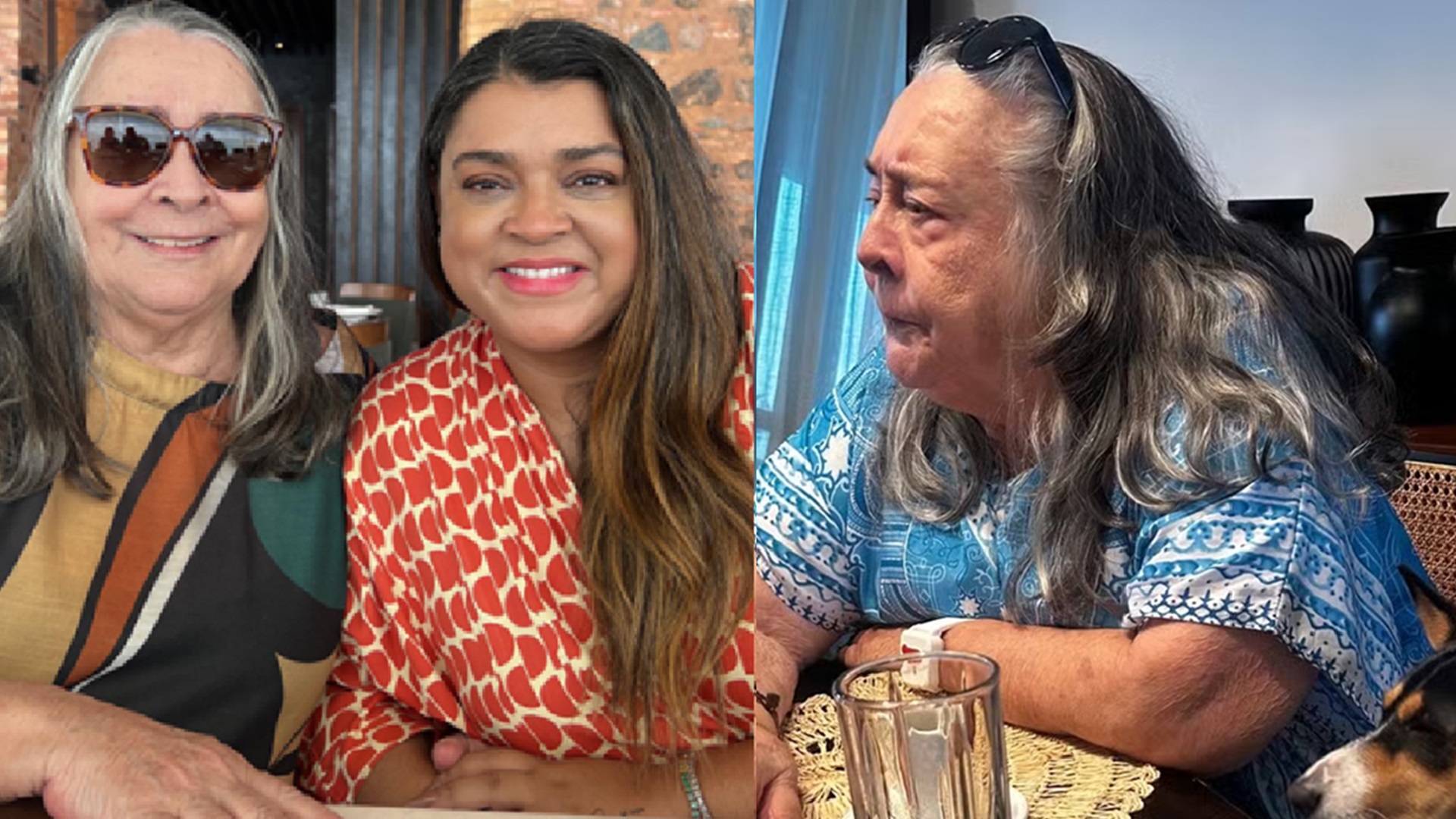 Amiga revela como está Sandra Gadelha, mãe de Preta Gil, em meio ao luto: ‘Conversamos’