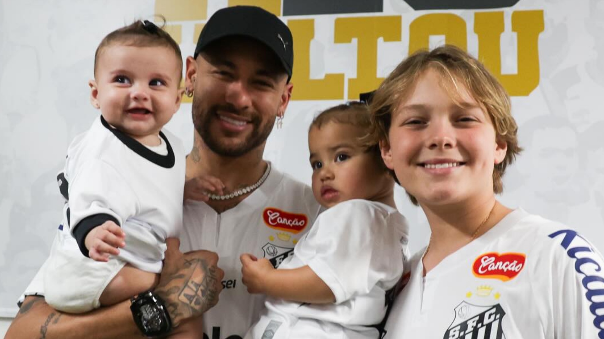 Descubra o significado por trás dos nomes dos filhos de Neymar Jr