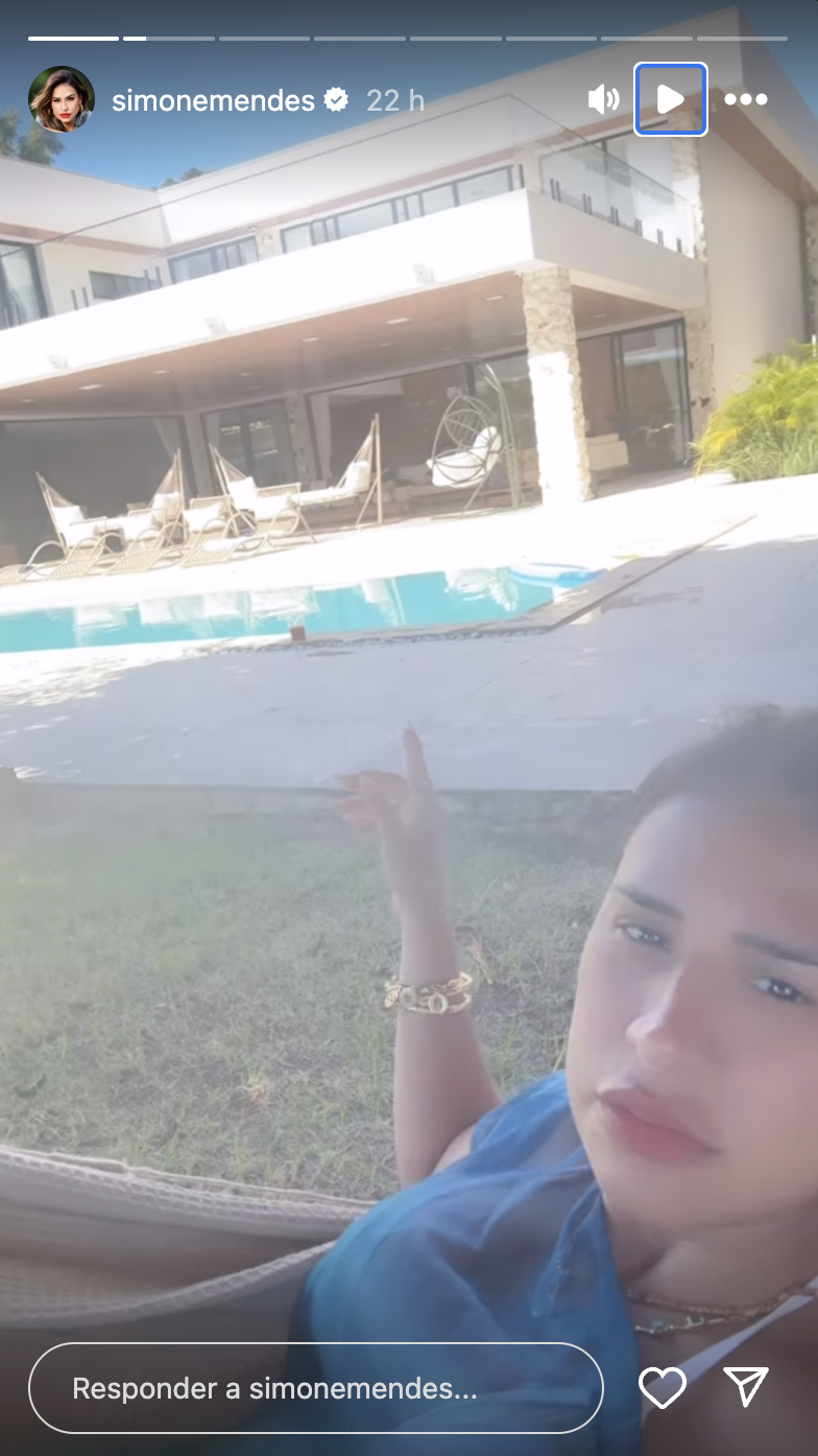 Simone Mendes mostra sua casa no nordeste