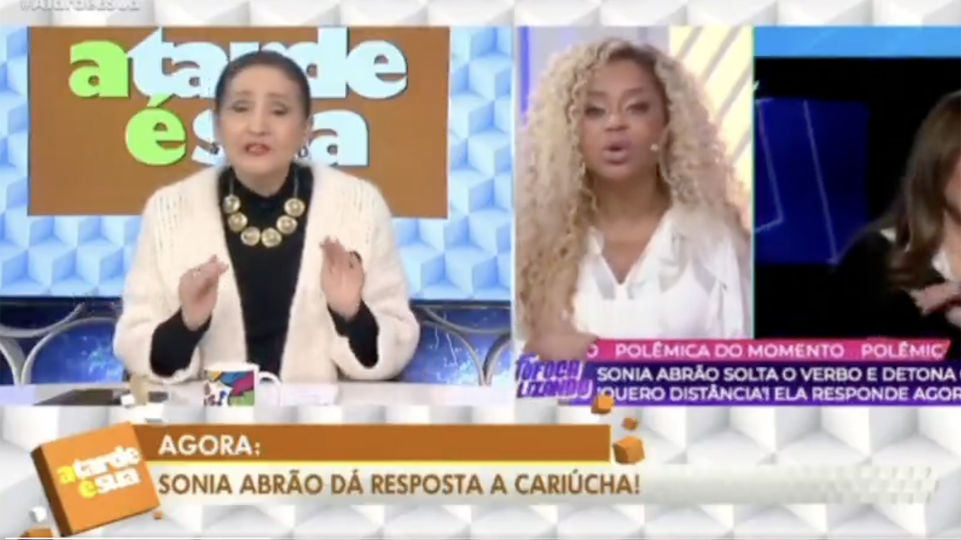 Sonia Abrão rebate pedido de desculpas de Cariúcha: ‘Não me comove’