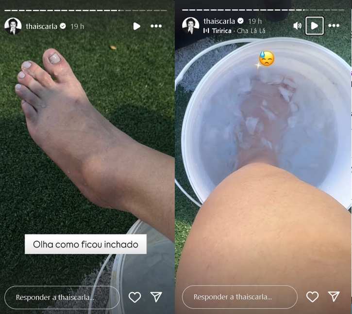 Stories de Thais Carla no Instagram 