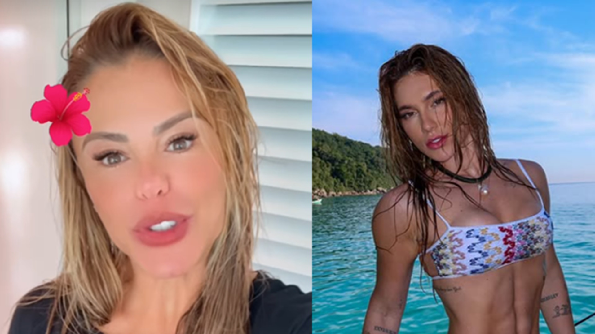 Veja o comentário que Poliana Rocha deixou em fotos de Virginia de biquíni