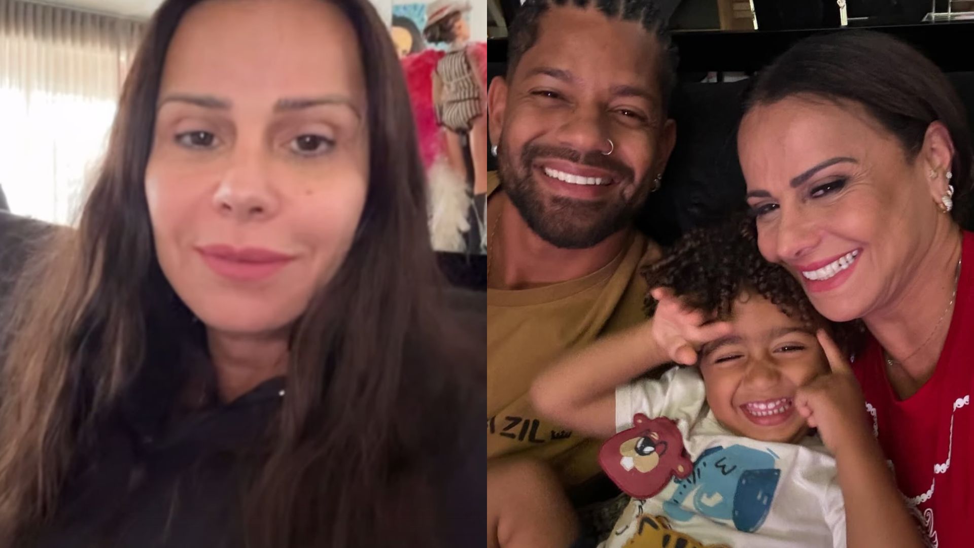 Viviane Araujo revela se possui planos de aumentar a família com o marido