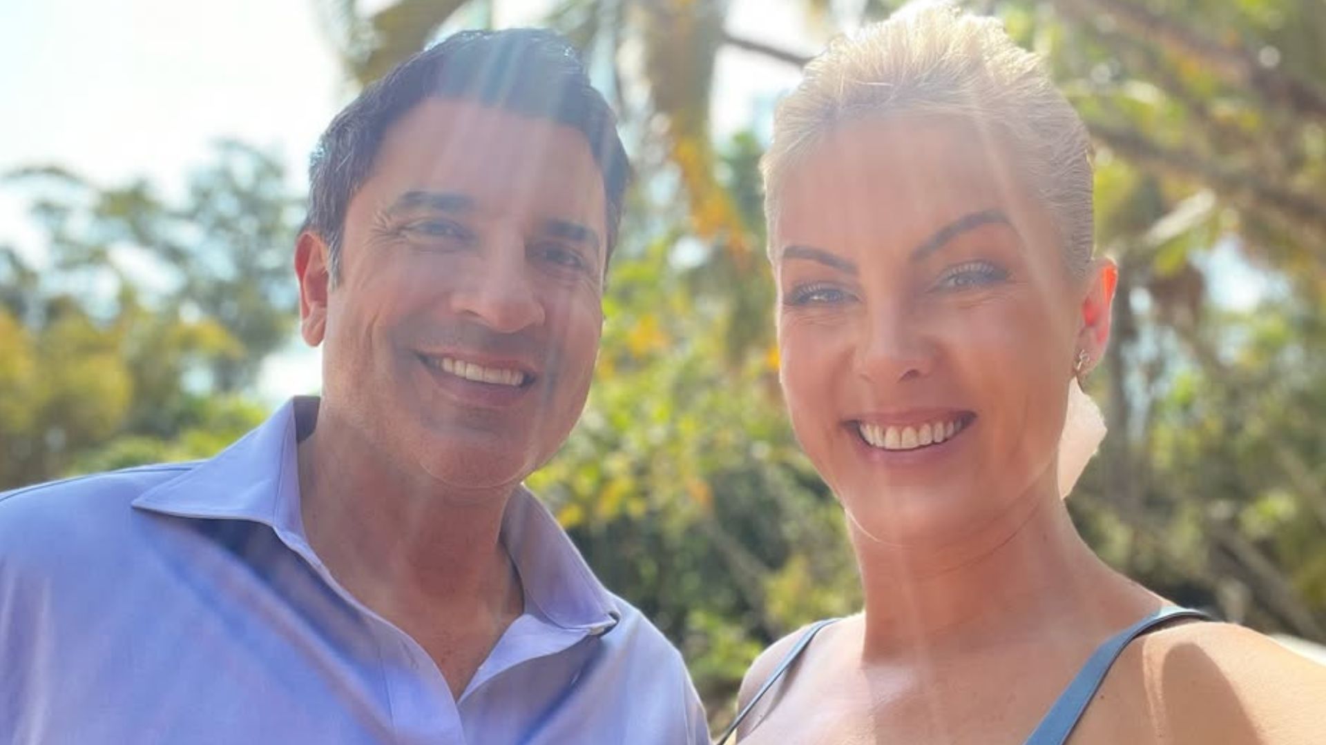 Ana Hickmann curte momento de lazer com Edu Guedes: ‘Dias mais leves ao seu lado’