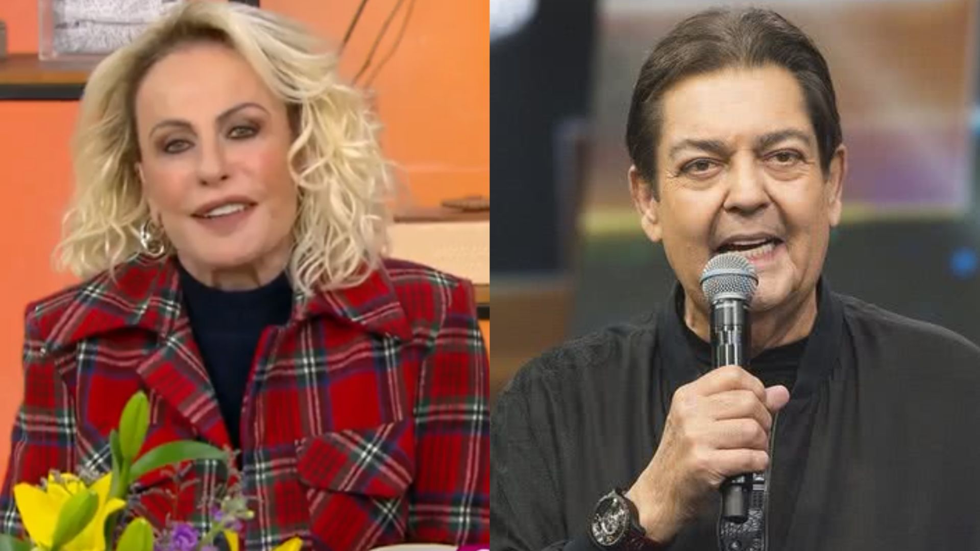 Ana Maria Braga manda recado ao vivo para Faustão após novos transplantes