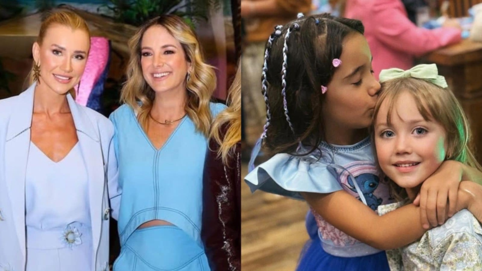 Ana Paula Siebert fala da amizade de Vicky Justus com a filha de Ticiane Pinheiro