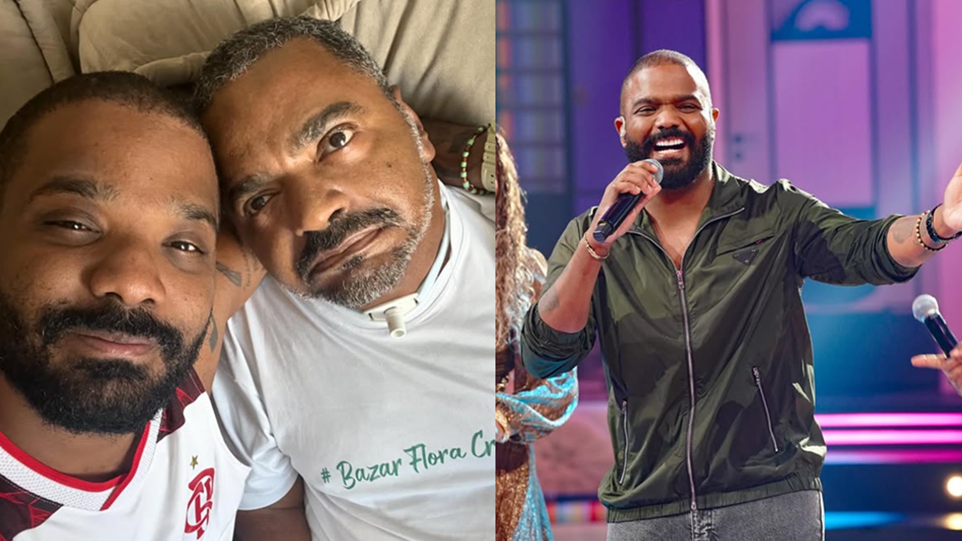 Arlindinho revela como a relação com Arlindo Cruz mudou após o AVC: ‘Muito amor e cuidado’