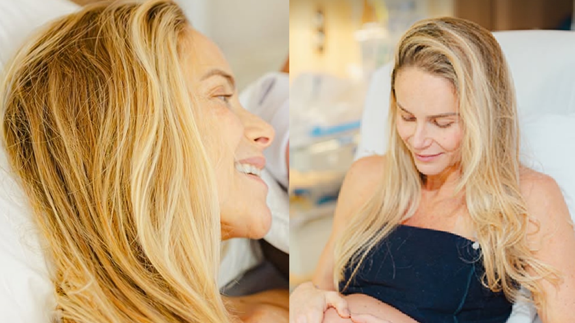 Top model e maratonista anuncia nascimento do filho e mostra primeiras fotos do bebê