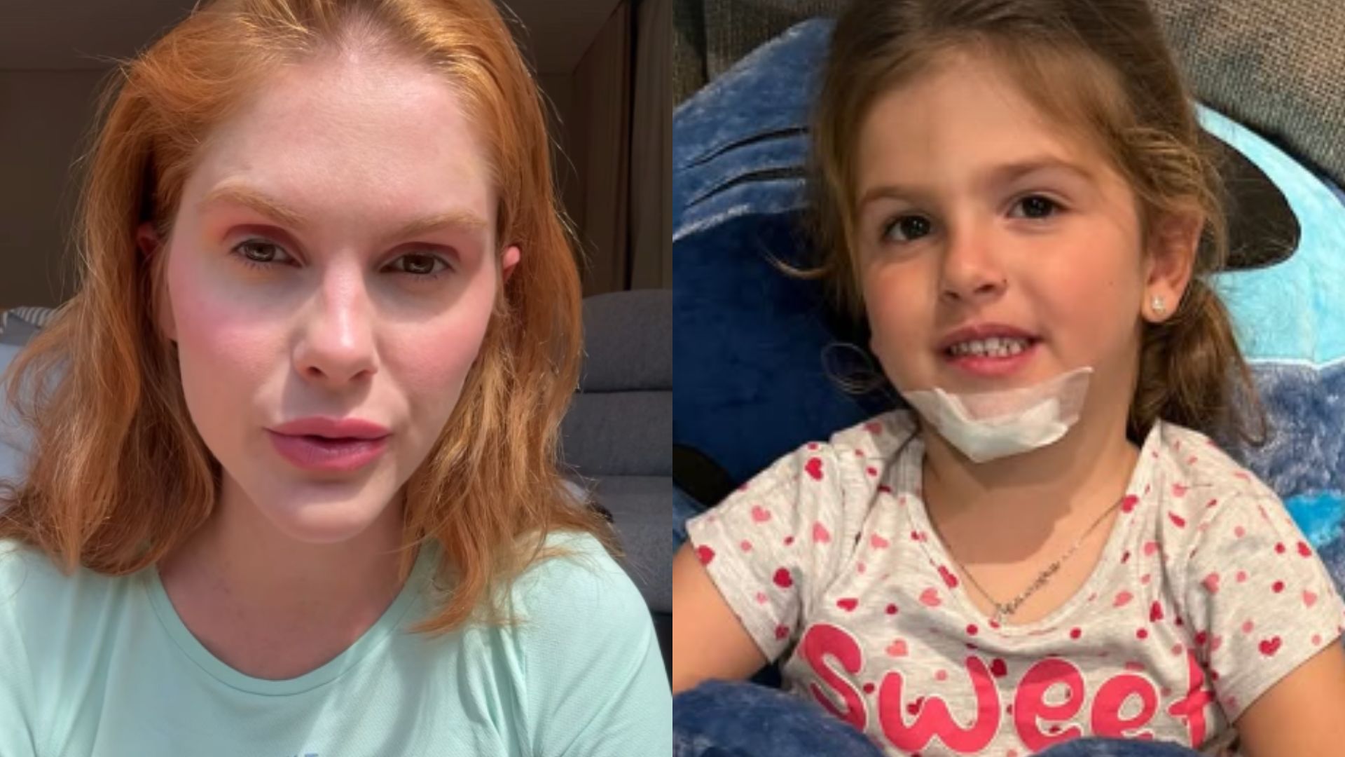 Bárbara Evans fala sobre recuperação da filha após acidente: ‘Foi forte’