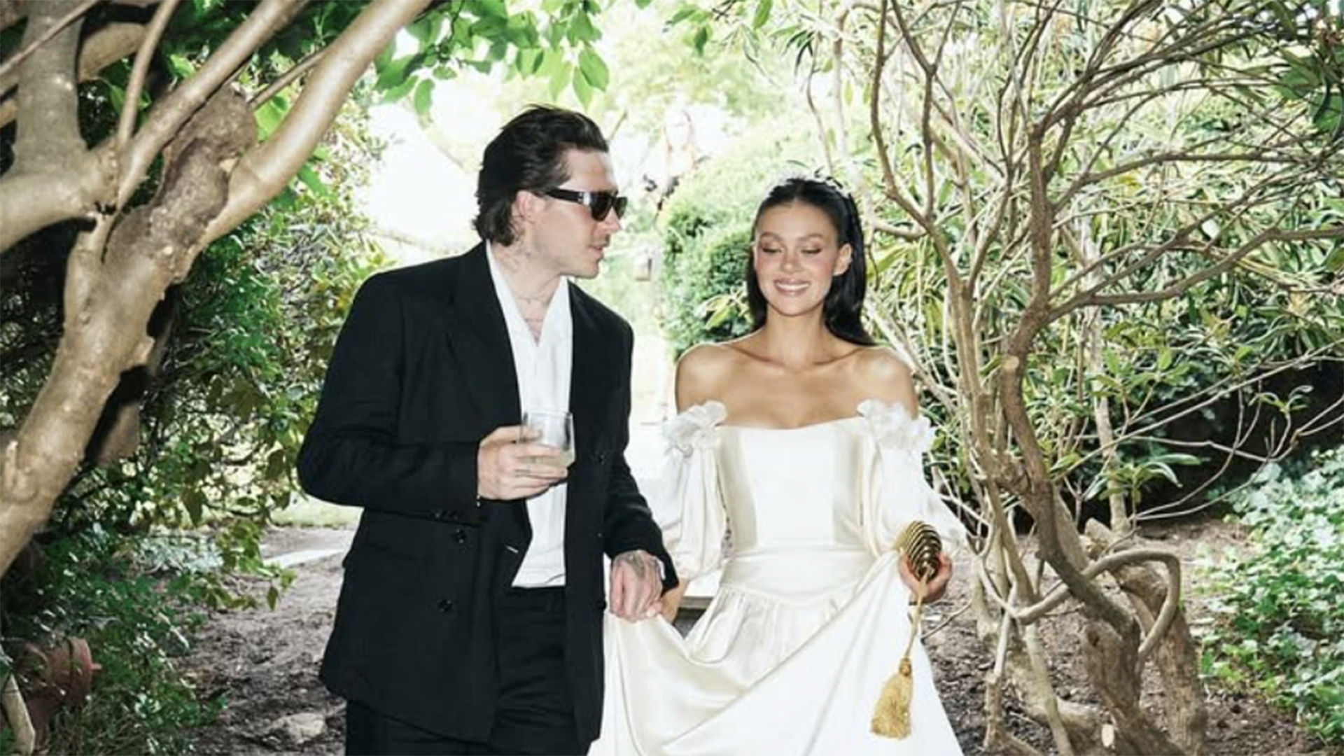 Brooklyn Beckham exibe as fotos de sua renovação dos votos de casamento