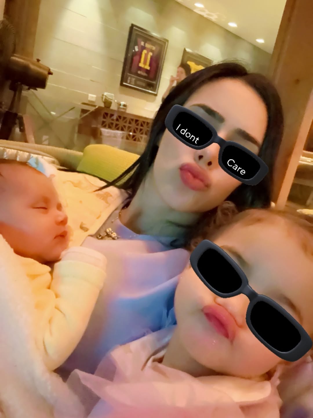 Bruna Biancardi com as filhas, Mavie e Mel - Reprodu&ccedil;&atilde;o/Instagram