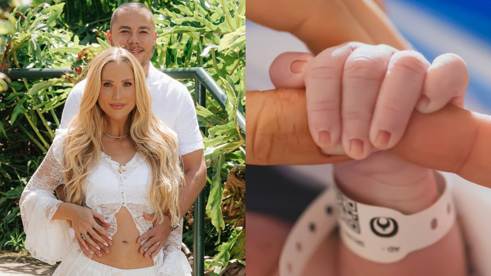 Bruna Manzon, ex-assistente do ‘Domingo Legal’, anuncia nascimento da filha