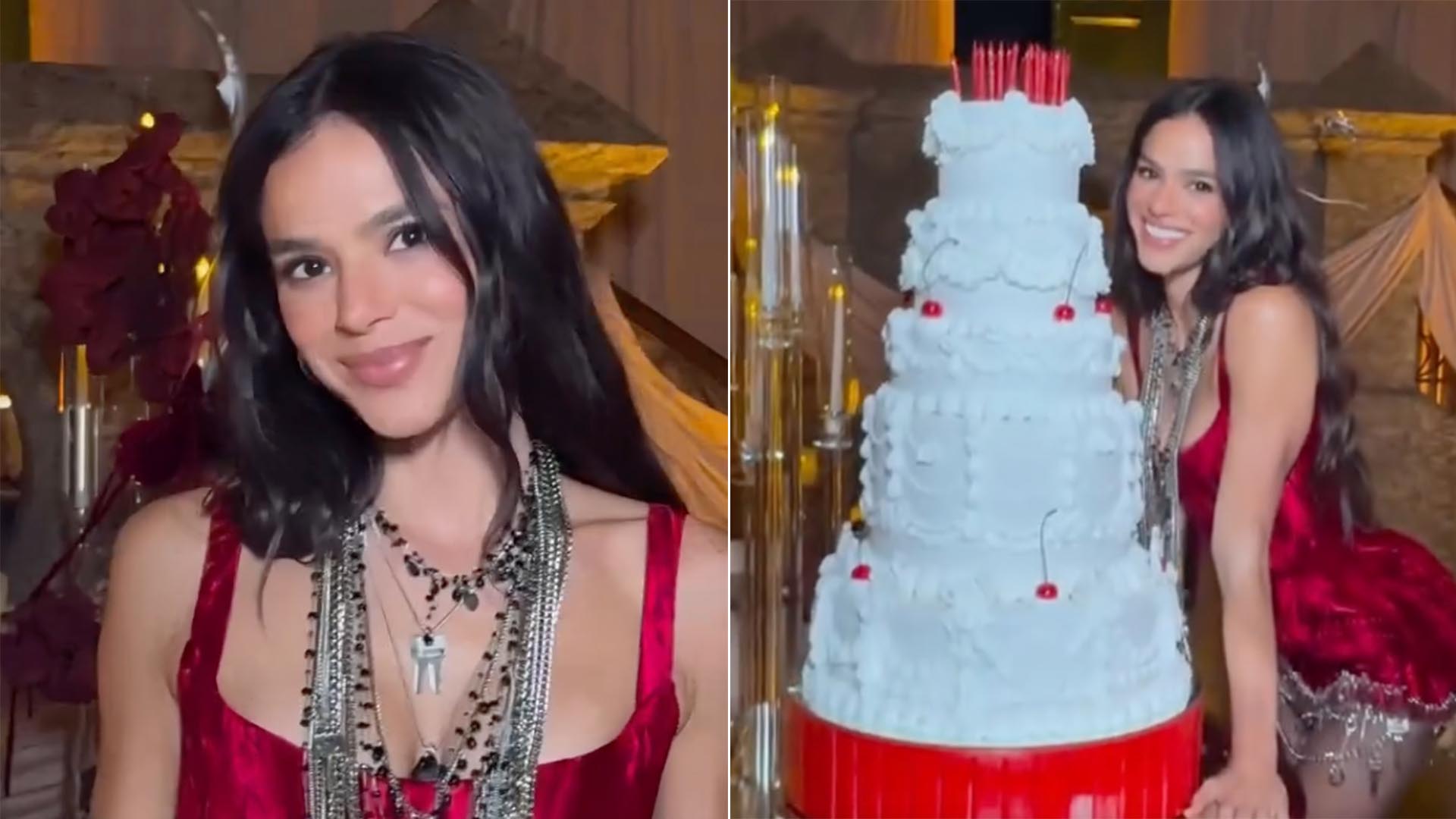 Saiba qual era o sabor do bolo de aniversário de Bruna Marquezine