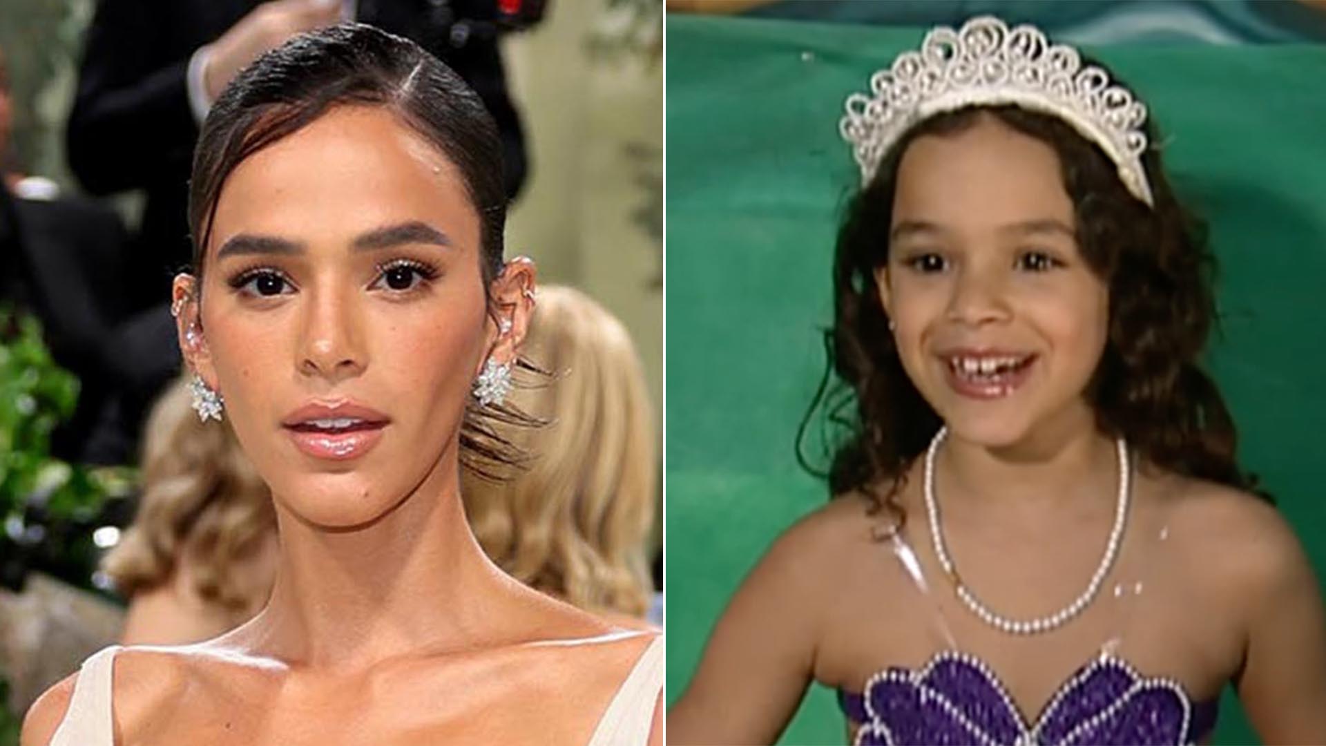 Bruna Marquezine: Imagens raras da festa de 8 anos da atriz circulam na web
