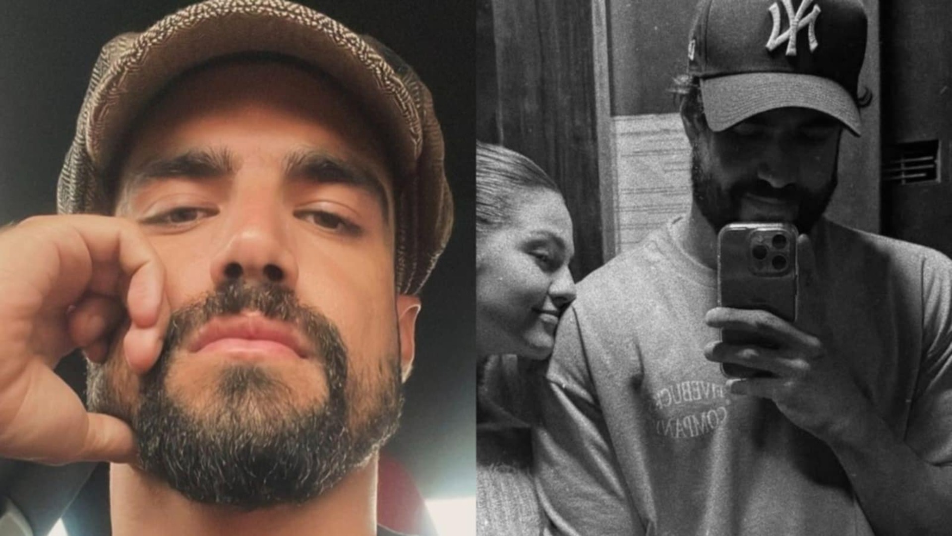Caio Castro posta foto romântica com nova namorada; veja