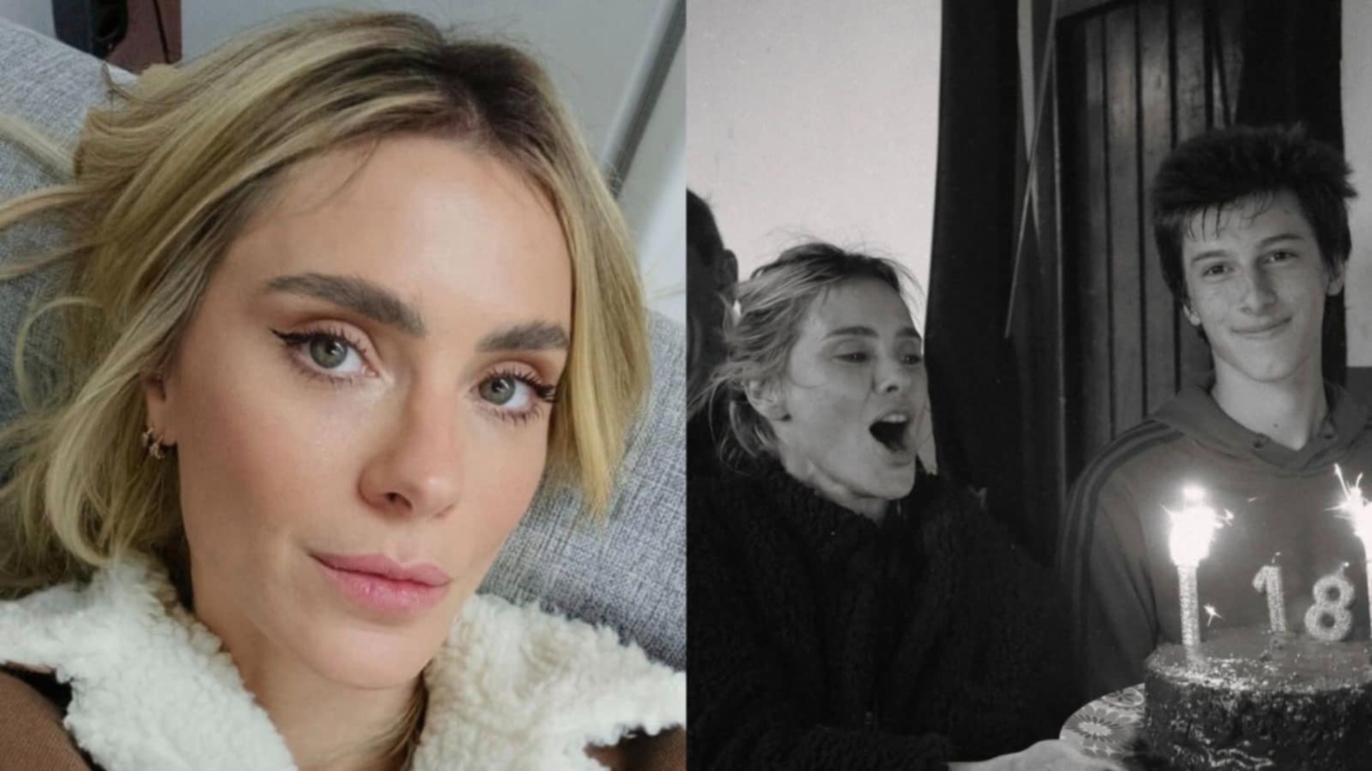 Carolina Dieckmmann conta que o filho recusou comer bolo de sua festa
