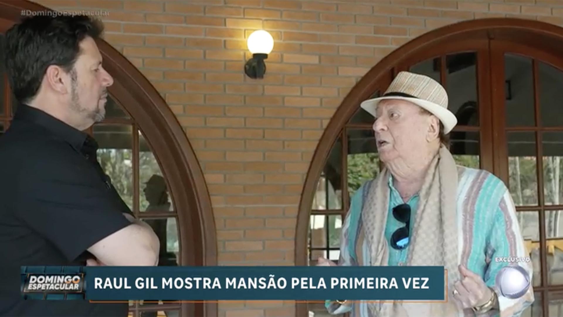 Casa de Raul Gil - Foto: Reprodu&ccedil;&atilde;o / Record