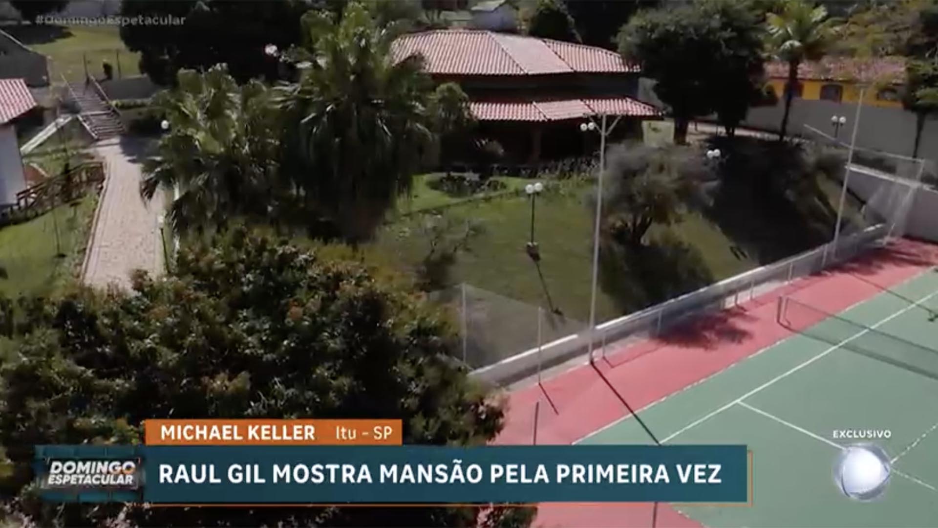 Casa de Raul Gil - Foto: Reprodu&ccedil;&atilde;o / Record