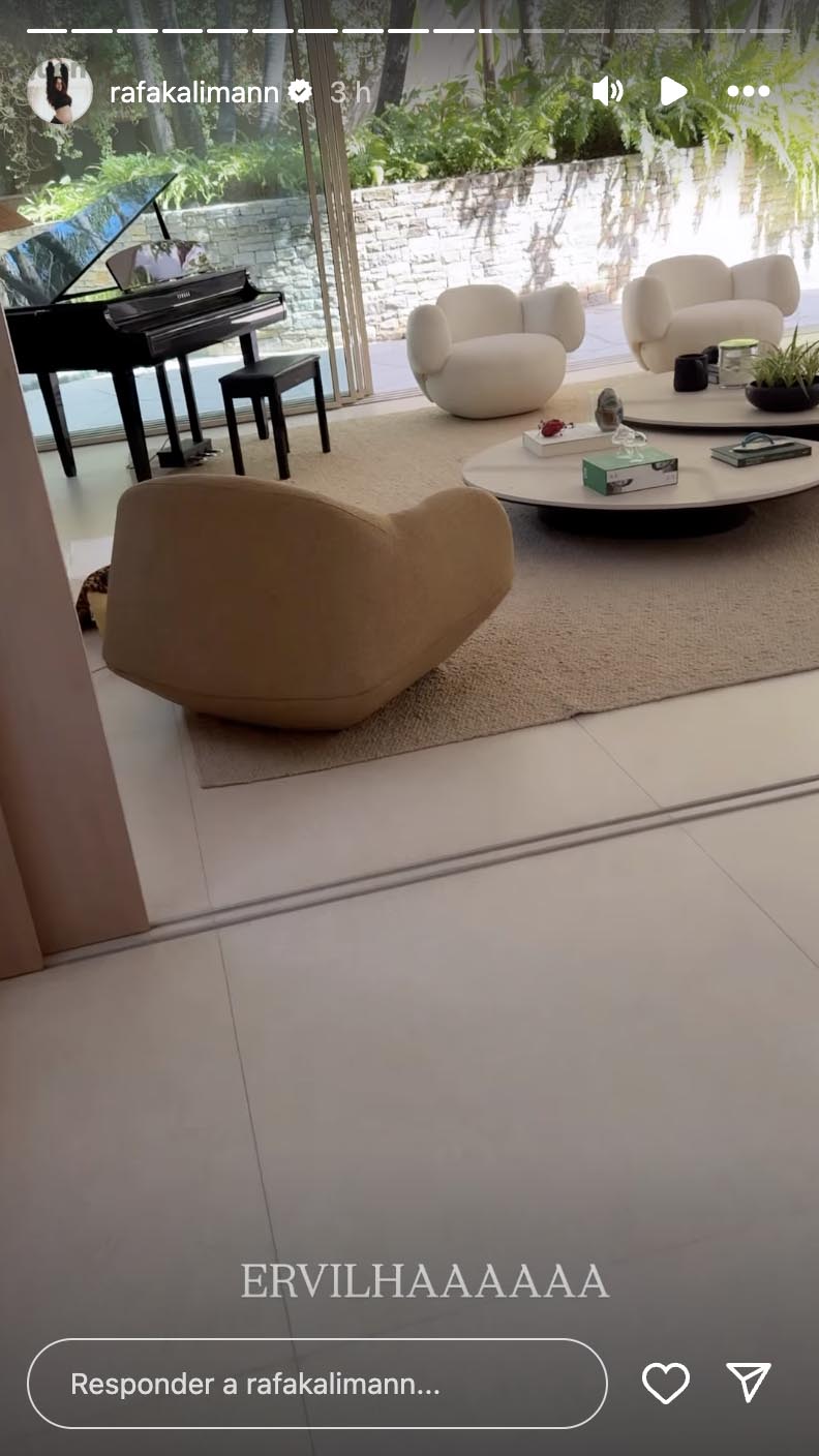Casa de Rafa Kalimann e Nattan - Foto: Reprodu&ccedil;&atilde;o / Instagram