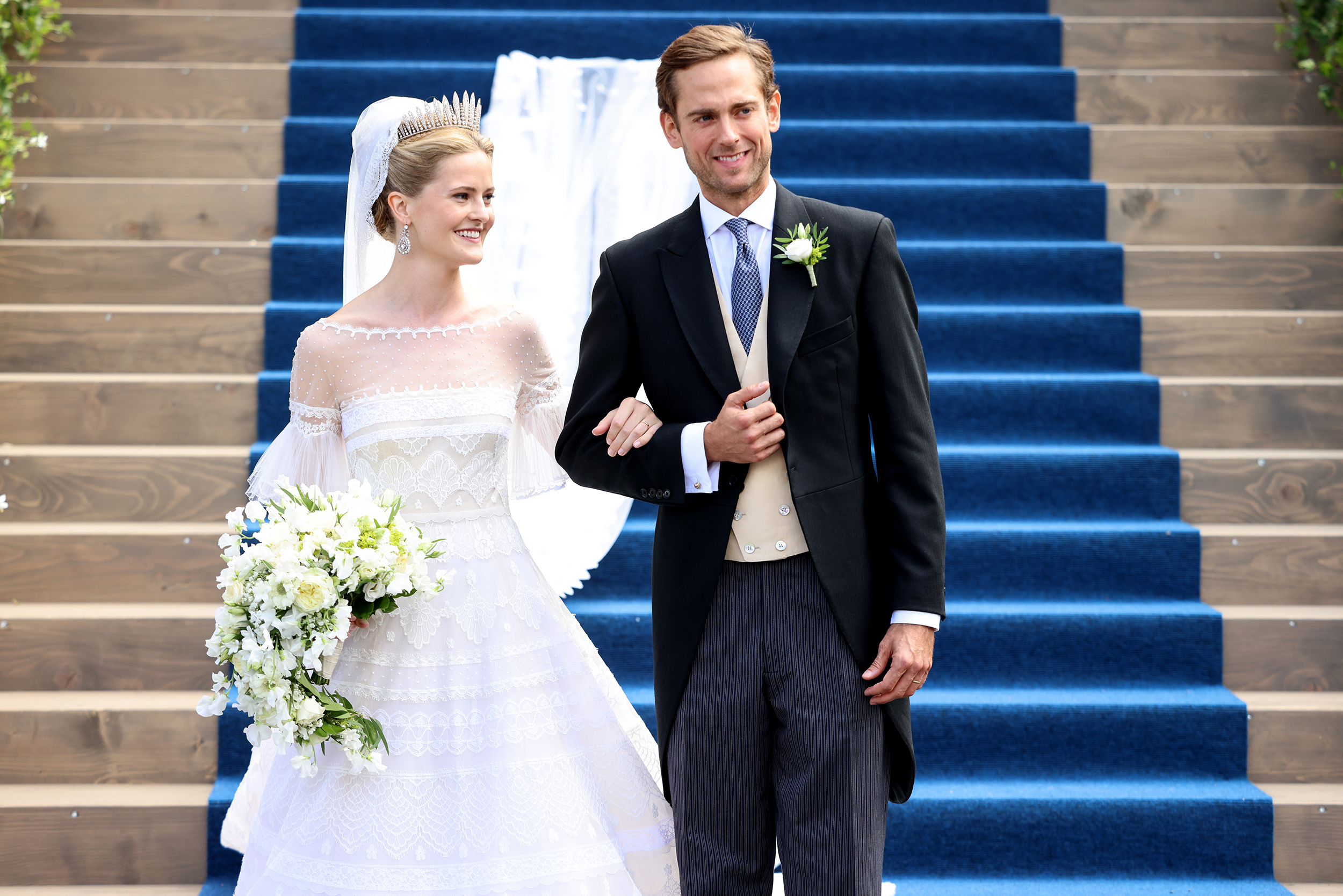 Casamento da princesa Marie Caroline e Leopoldo Maduro Vollmer - Foto: Getty Images