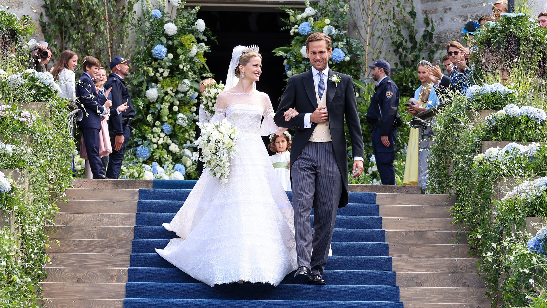 Casamento da princesa Marie Caroline e Leopoldo Maduro Vollmer - Foto: Getty Images