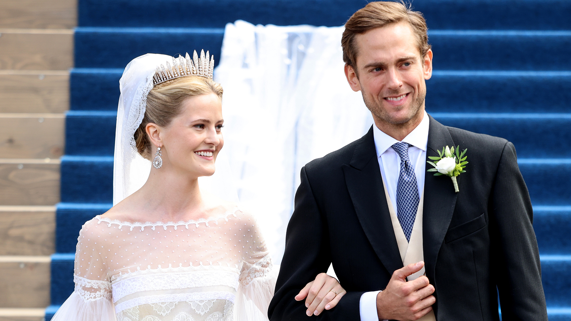 Casamento real: Princesa Marie Caroline, de Liechtenstein, se casa com homem comum