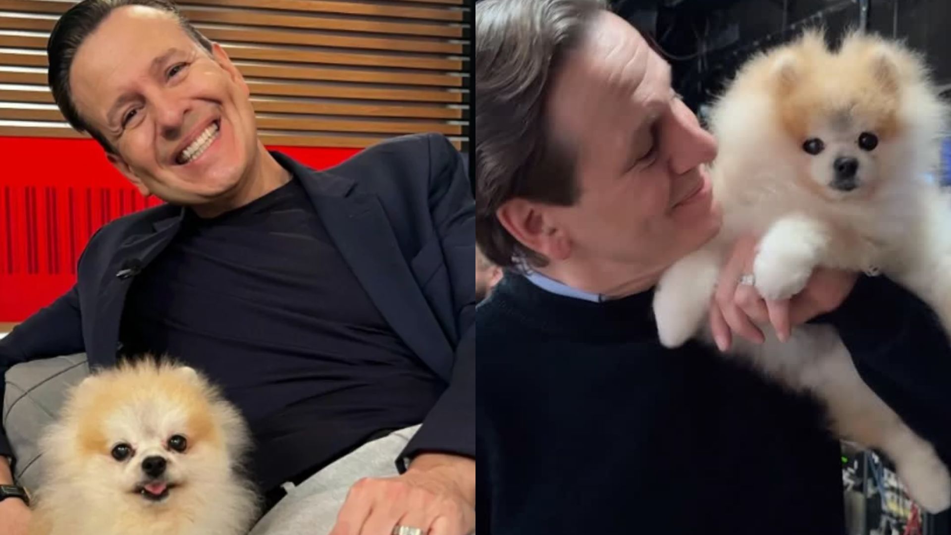 Celso Zucatelli lamenta morte de Paçoca, cachorro que ficou conhecido no ‘Hoje em Dia’