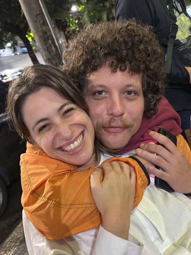 Luisa Arraes e Chico Chico &mdash; Foto: Reprodu&ccedil;&atilde;o/Instagram