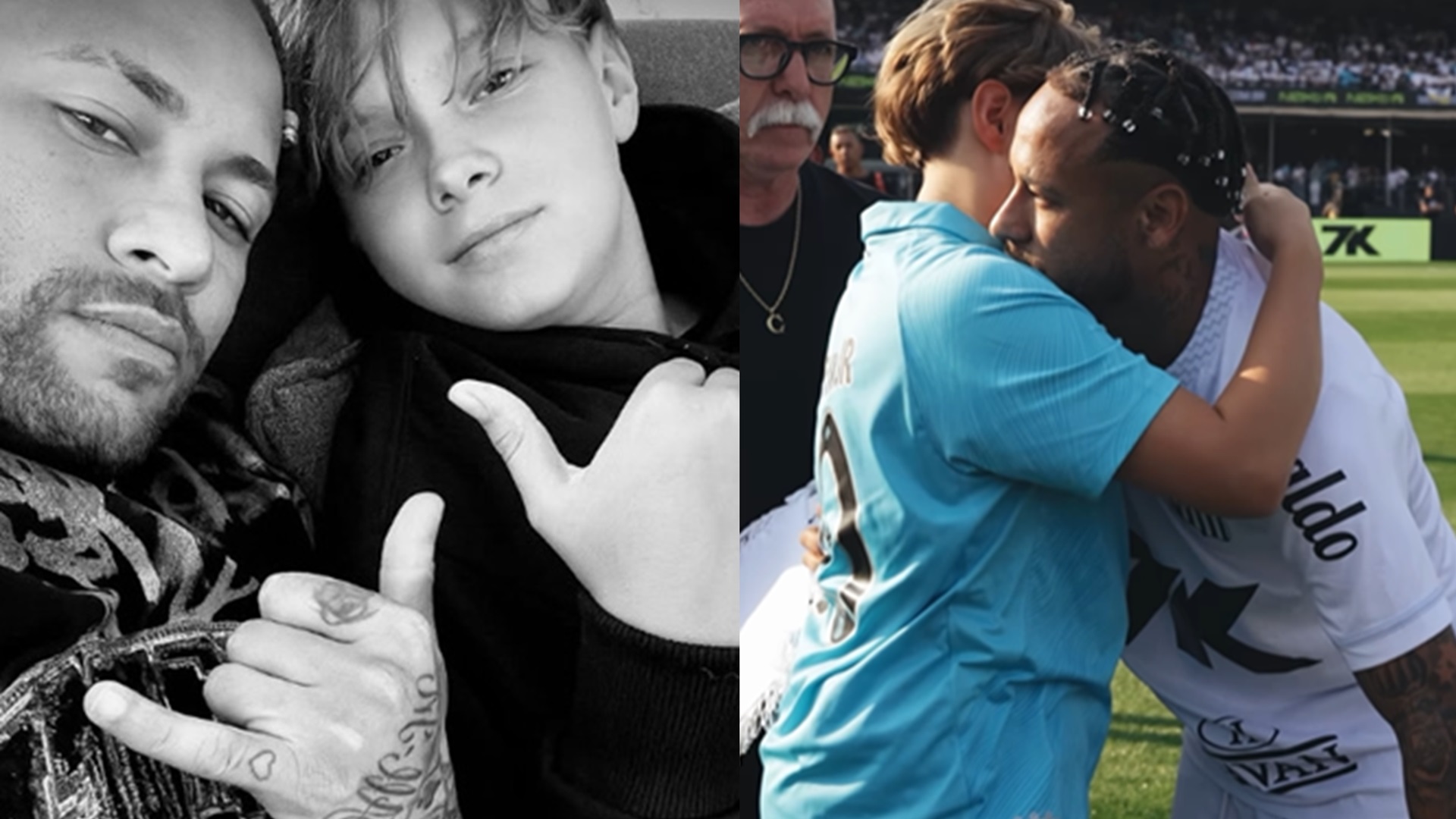 Pais de Neymar Jr celebram aniversário do neto Davi Lucca