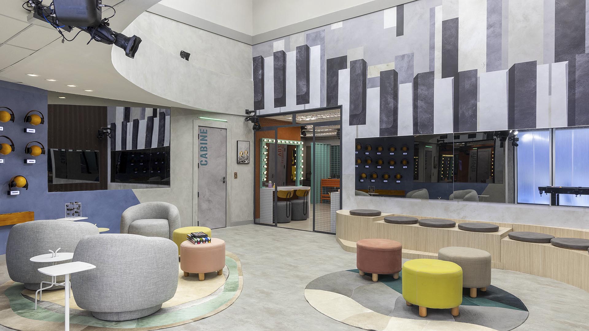 Centro de Treinamento de M&uacute;sica do programa 'Estrela da Casa' - Foto: Globo / Beatriz Damy