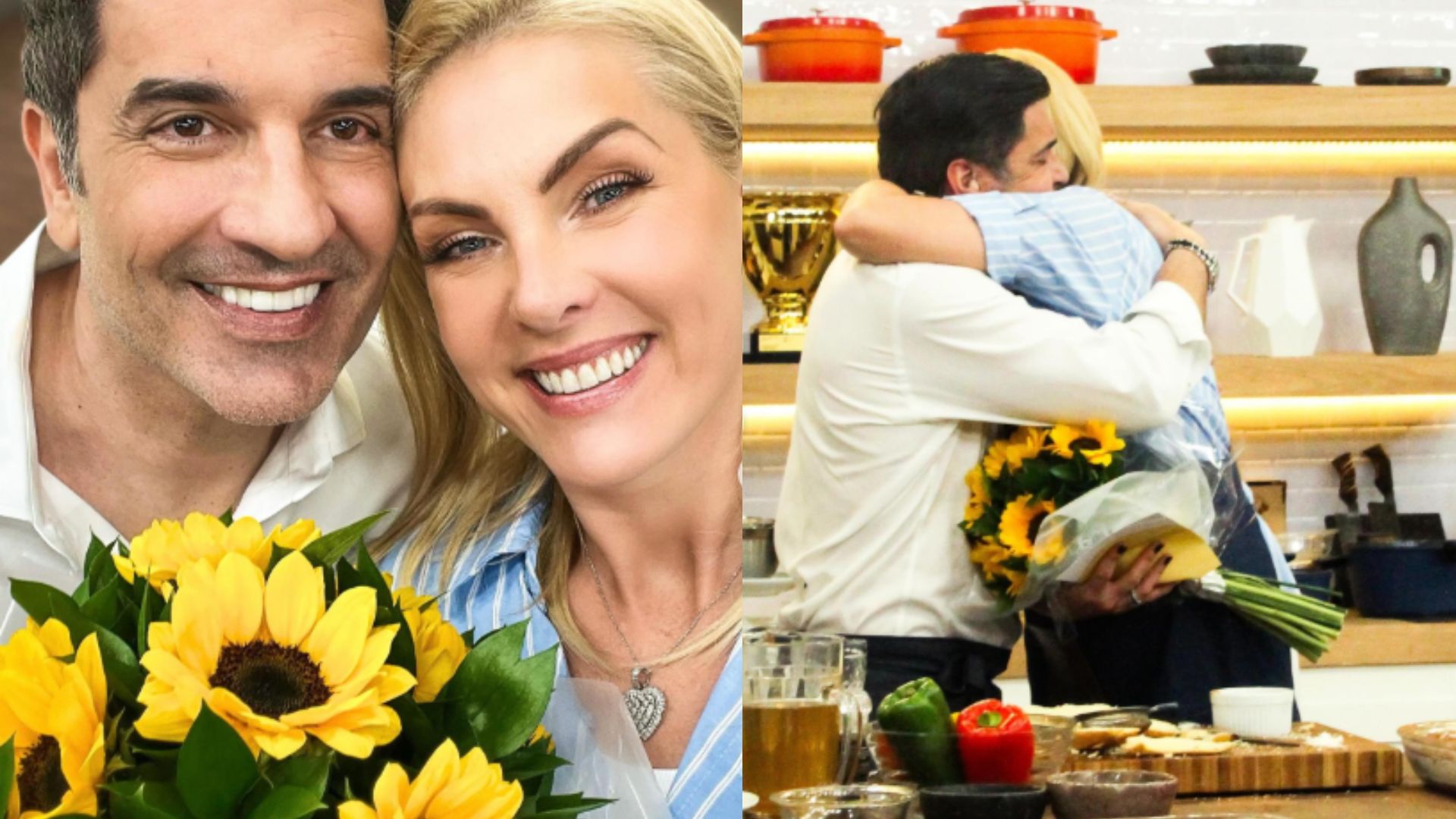 Ana Hickmann celebra nova fase na recuperação de Edu Guedes