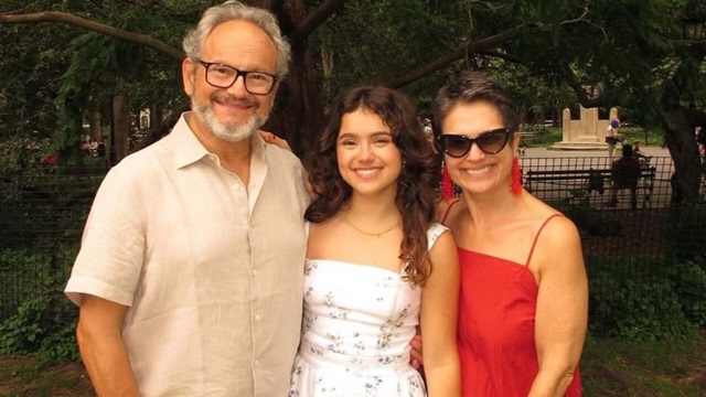  Sandra Annenberg, Ernesto Paglia e Elisa Annenberg - Reprodu&ccedil;&atilde;o/Instagram