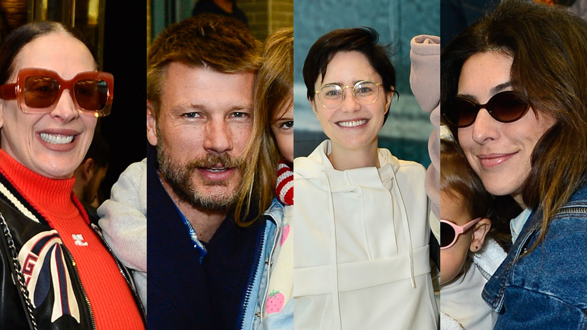 Filhos de famosos roubam a cena em evento na cidade de São Paulo