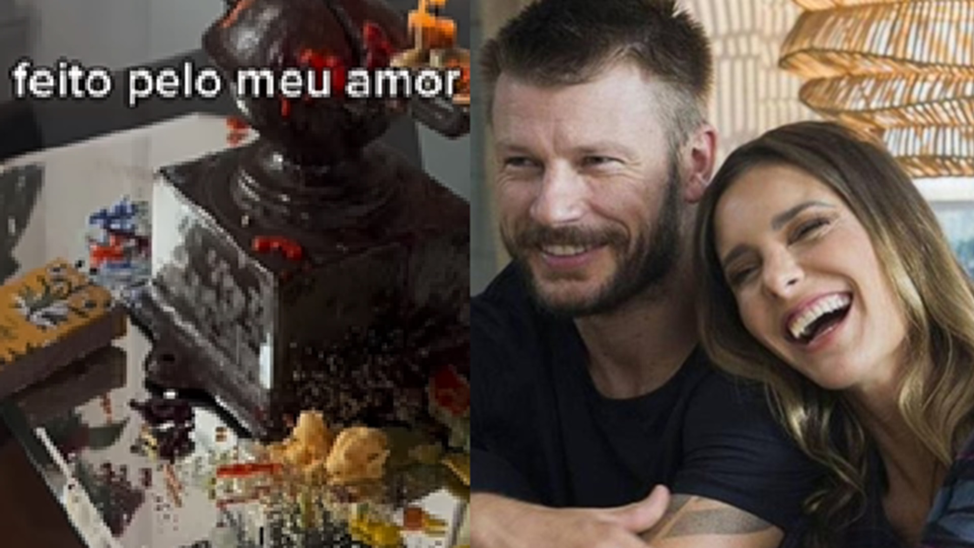 Fernanda Lima mostra decoração de sua casa e castiçal feito por Rodrigo Hilbert