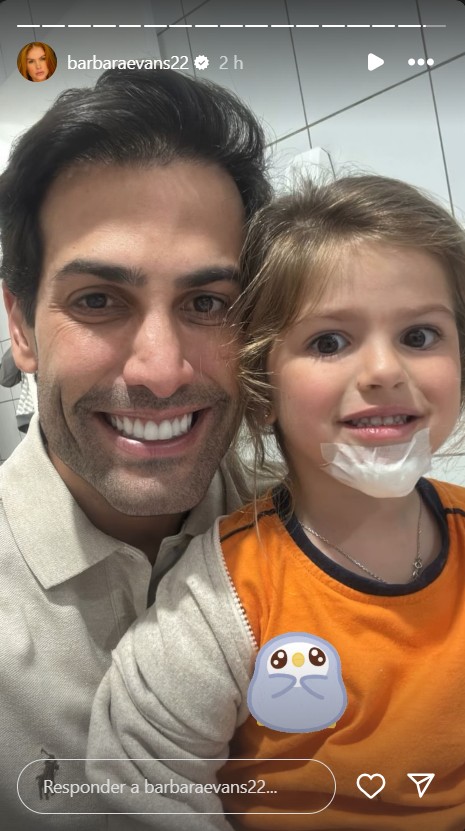 Gustavo Theodoro e a filha, Ayla - Foto: Reprodu&ccedil;&atilde;o / Instagram