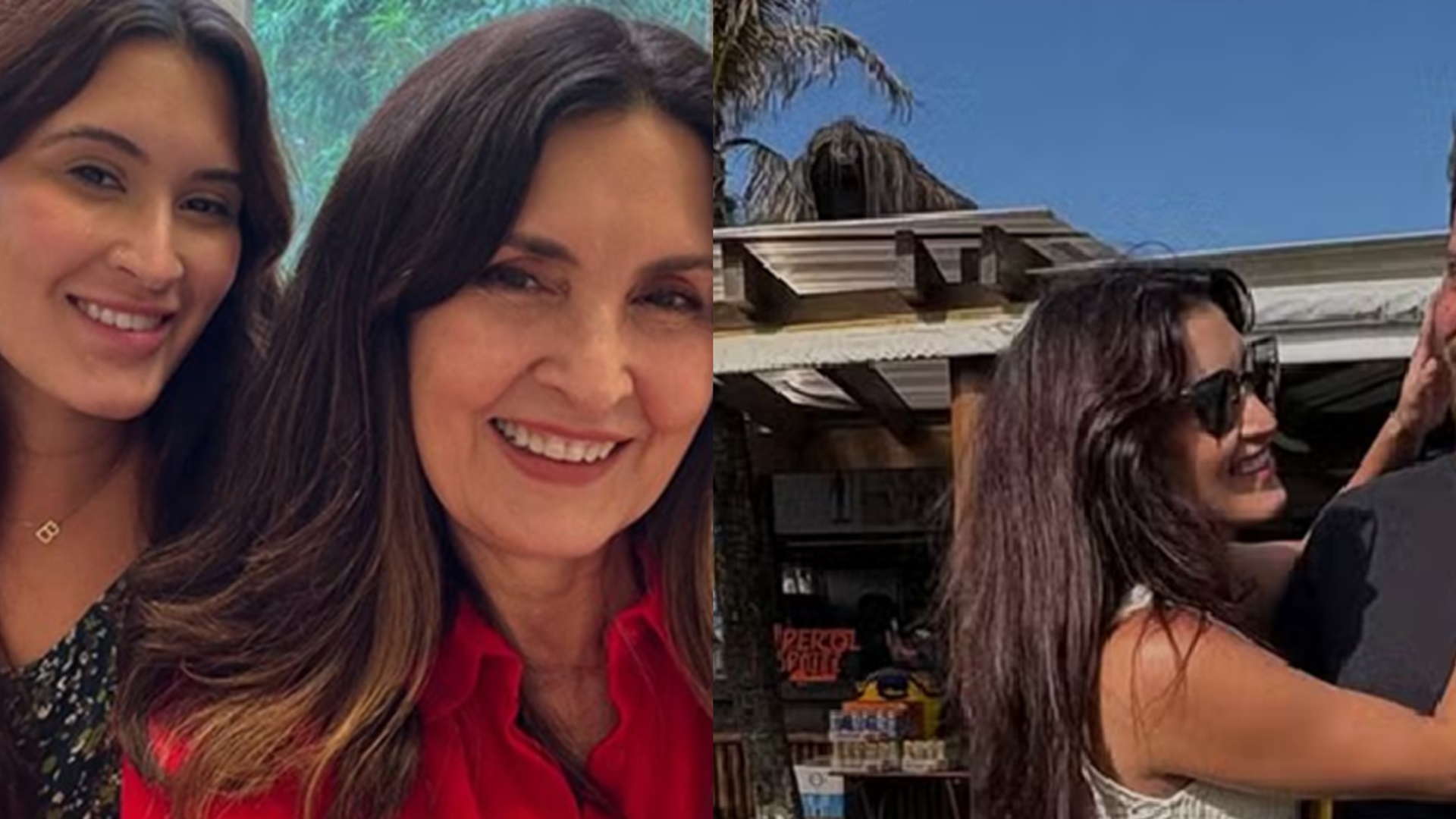 Filha de Fátima Bernardes divide momento romântico com o namorado; saiba quem é