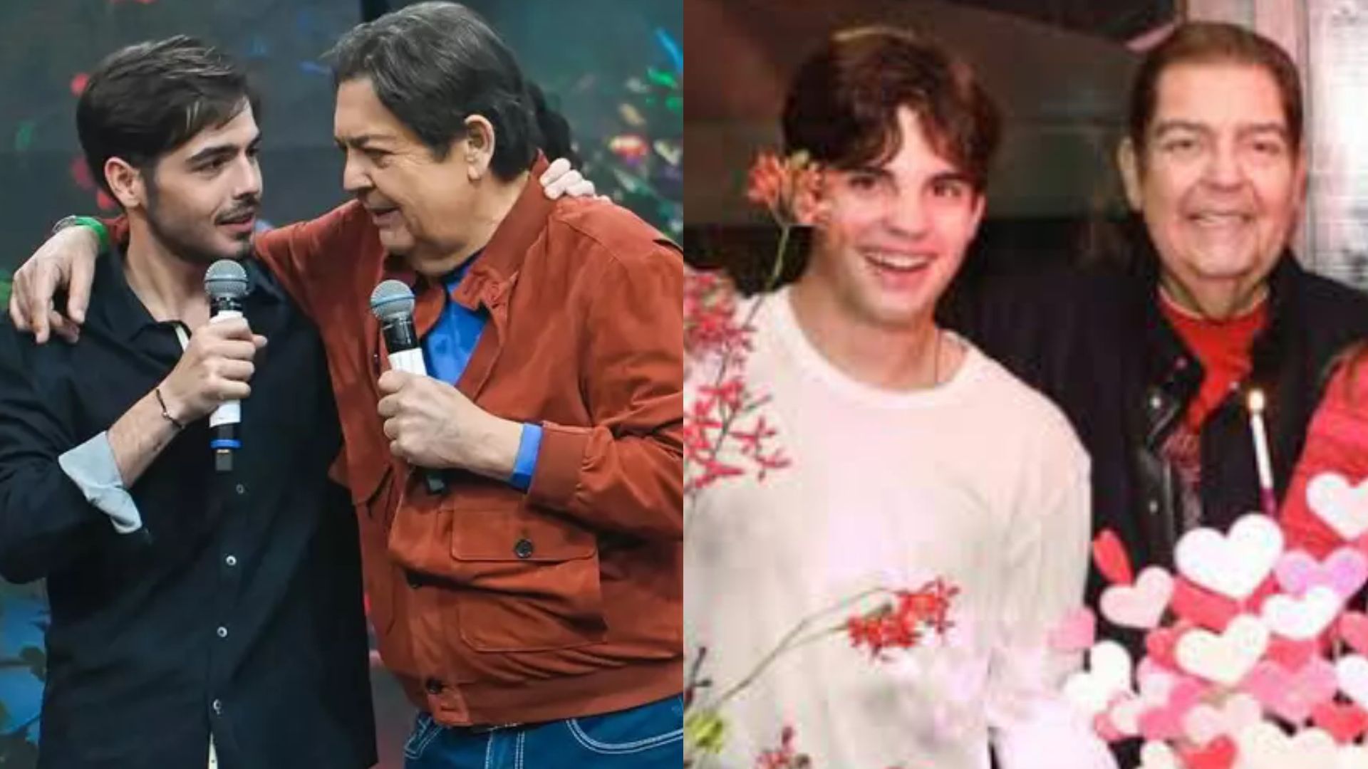 Internado, Faustão ganha homenagens dos filhos no Dia dos Pais