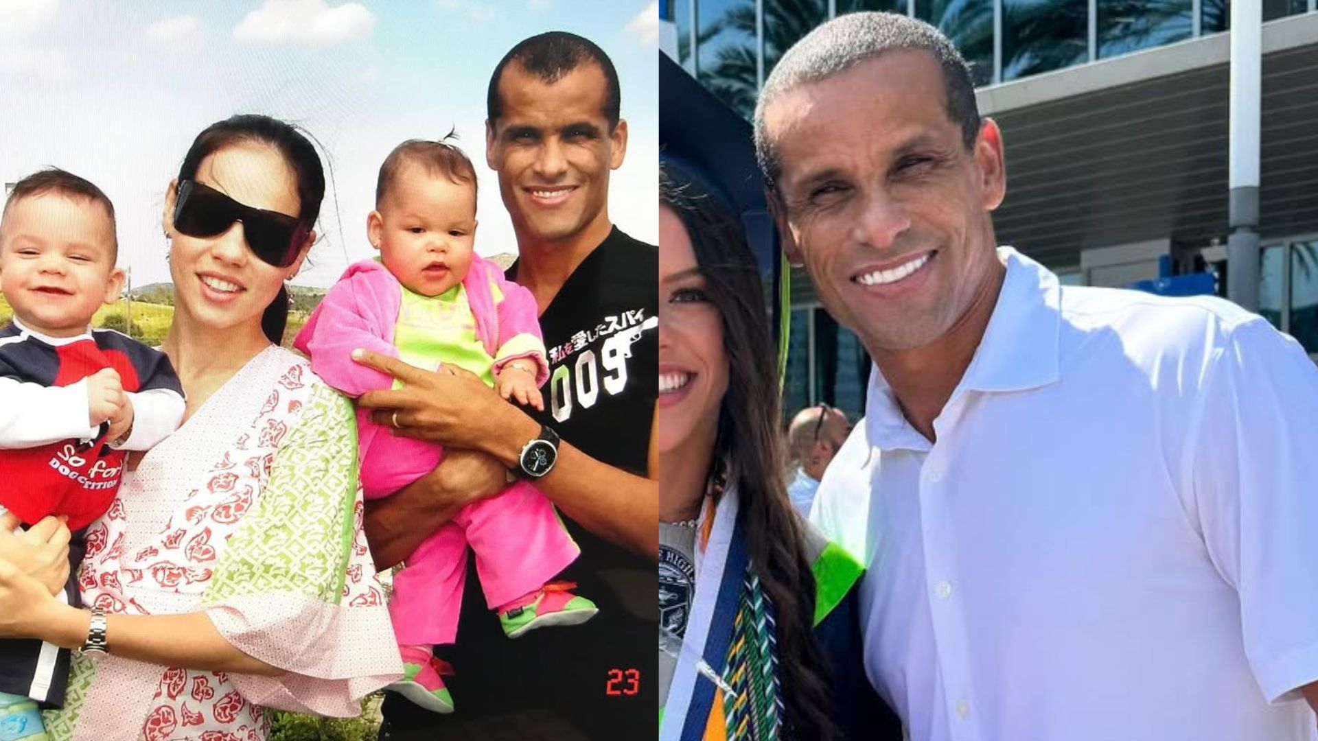 Eles cresceram! Ex-jogador Rivaldo celebra 20 anos dos filhos gêmeos