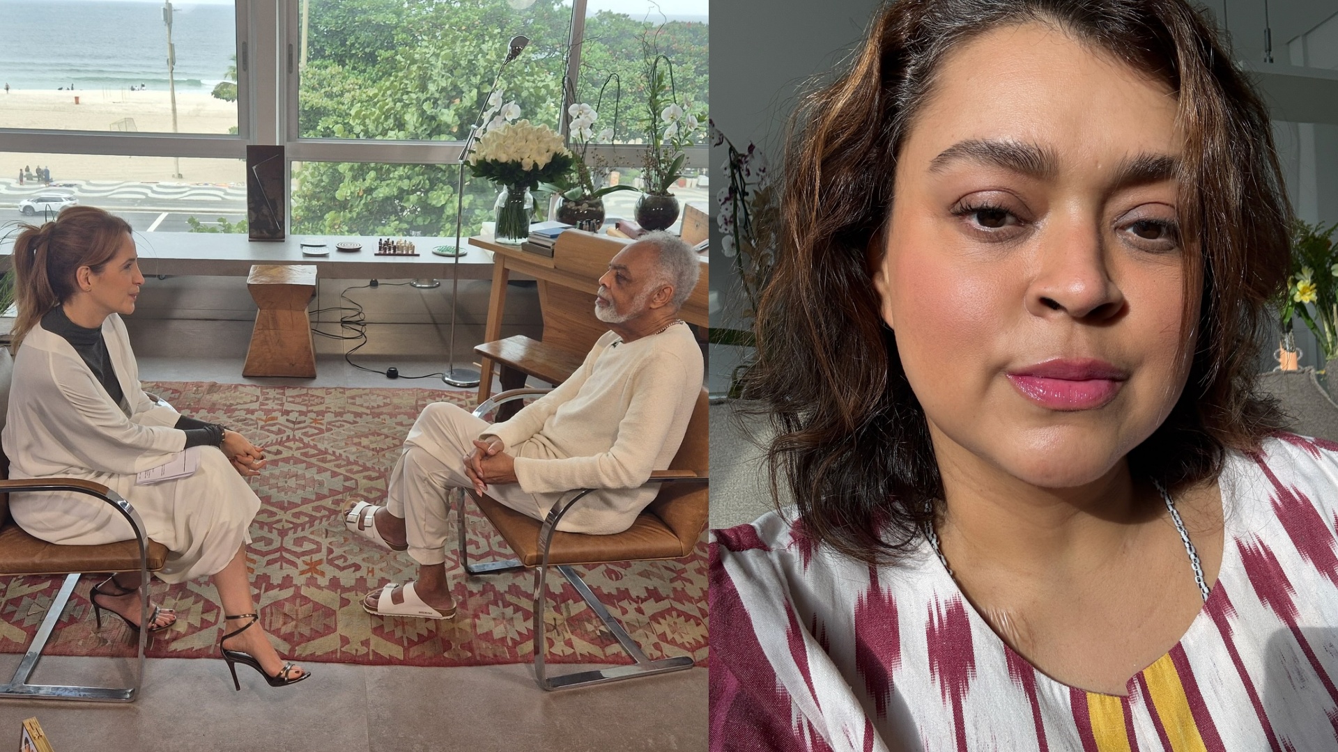 Gilberto Gil fala sobre morte de Preta Gil em entrevista ao Fantástico