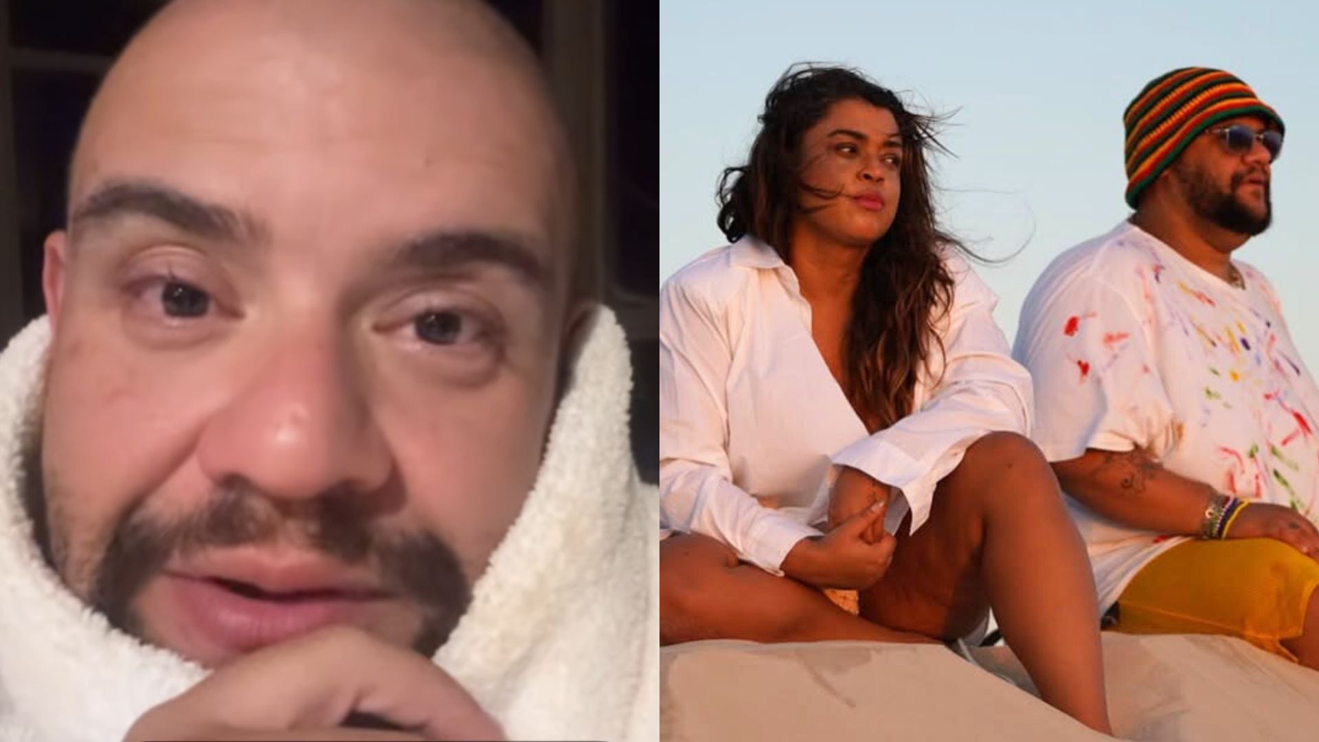 Gominho faz desabafo comovente ao falar da morte de Preta Gil: ‘Luto intenso’