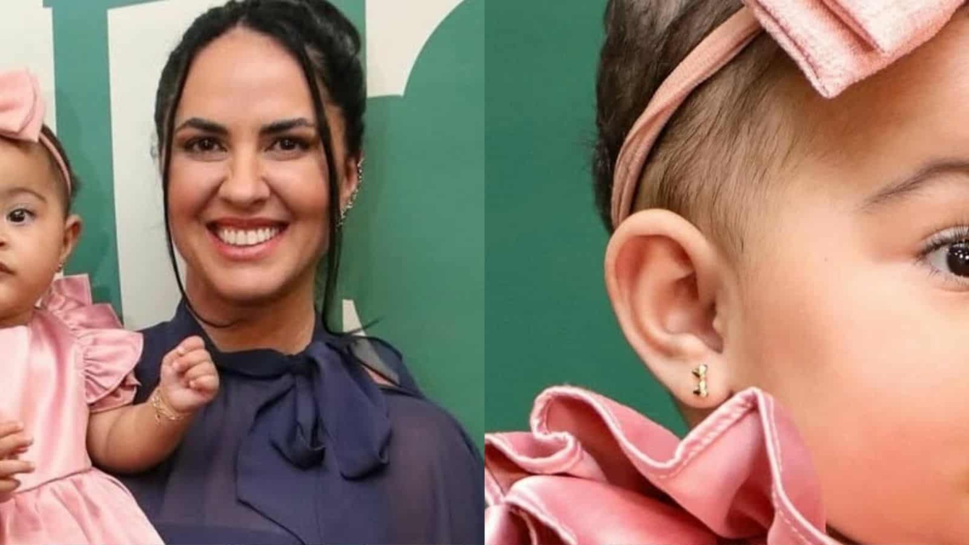 Graciele Lacerda impressiona com fotos da filha no show de Zezé: ‘Cara do avô’