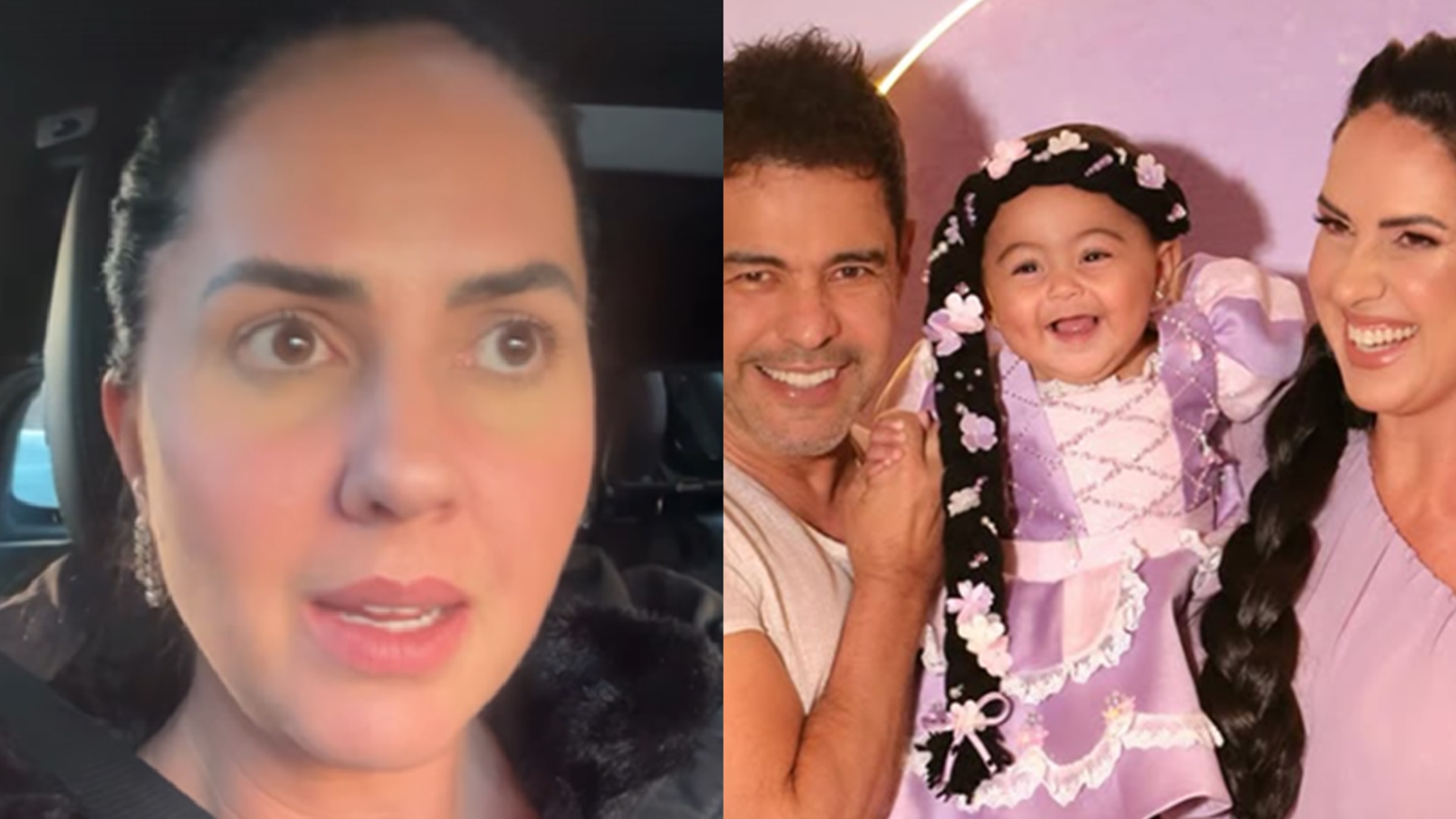 Graciele Lacerda revela como será o batizado da filha e adianta presença de padre e pastor